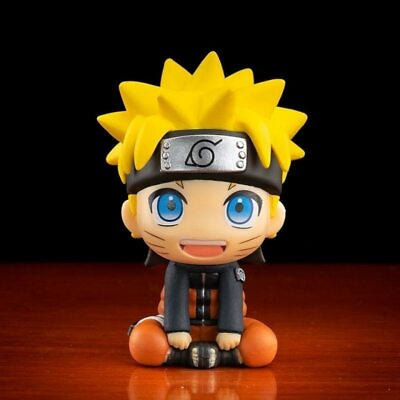 #ad Naruto Action Figure Anime Naruto Uzumaki Doll Kakashi Shippuden Statue Gift Toy $9.99