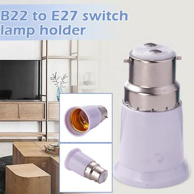 #ad B22 to E27 Bulb Light Lamp Holder Base Socket Converter AU Adapter FAST ✨ $1.26