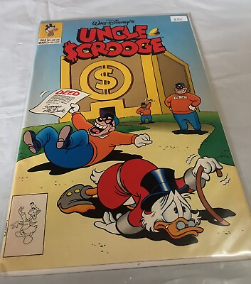 #ad WALT DISNEY#x27;S UNCLE SCROOGE NUMBER 264 MARCH 1992 NEAR MINT CONDITION Package $9.99