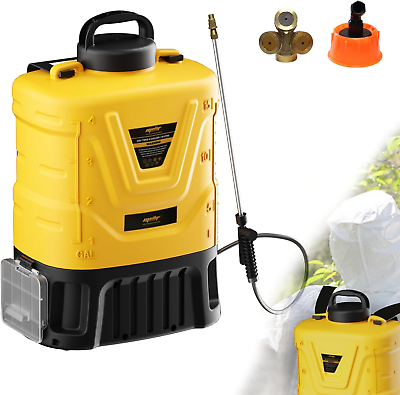 #ad Backpack Pump Sprayer 4 Gal 70 PSI Garden Sprayer Compatible with Dewalt Batte $177.88
