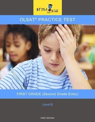 #ad OLSAT Practice Test Level B Second Grade Entry Bright Kids Series $298.49