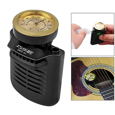 #ad Acoustic Guitar Sound Hole Cover Humidifier Moisture Reservoir Dehumidifier $14.02