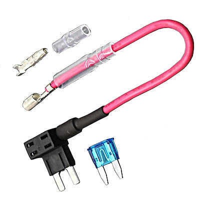 #ad 2PCS Small ACS Add A Circuit Piggy Back Pluggable MINI Blade Tap Fuse Holder K $1.87