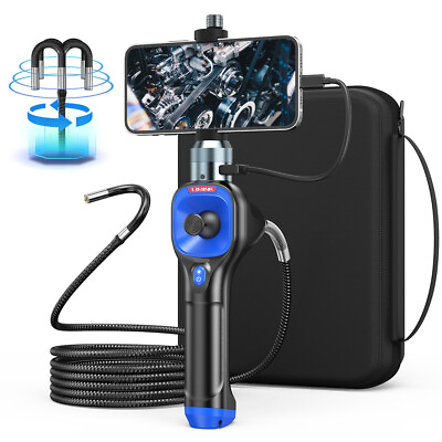 #ad 360° Articulating Borescope for iPhone Android 4 Way Endoscope Inspection Camera $279.99