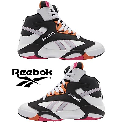 #ad REEBOK SHAQ ATTAQ BASKETBALL SHOES Men#x27;s Sneakers Running Casual Sport Black $249.95