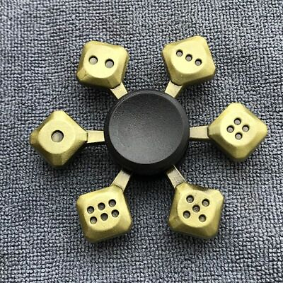 #ad Hand Spinner Fidget Finger Gyro Toy Focus Metal Triangle Tri Poker Stress Relief $9.79