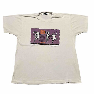 #ad Vintage 1992 Dog Day T Shirt Mens XL Screen Stars $25.00