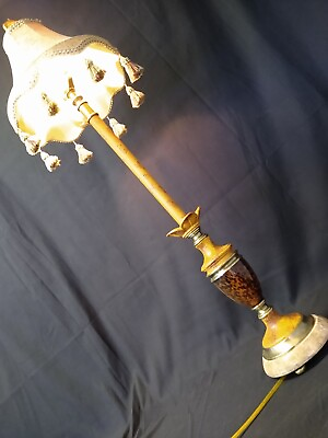 #ad Beautiful Victorian Table Lamp with Urn Style Marble Base @36quot; $175.00