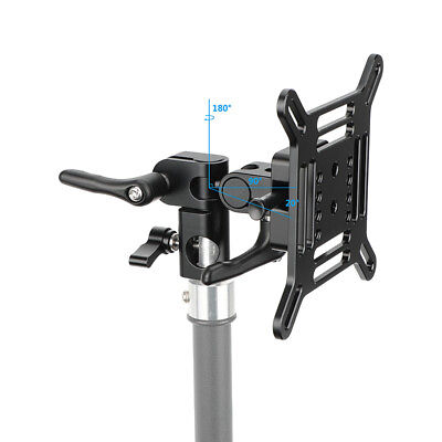 #ad CAMVATE 75mm 100mm Adjustable VESA Monitor Mount QR V Lock to C Stand Baby Pin $54.99