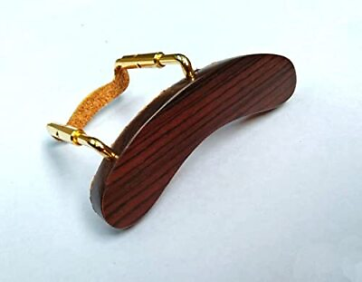 #ad MUSICAL STRING Mandolin Armrest Rosewood wood with Golden color U clamp hardware $22.99