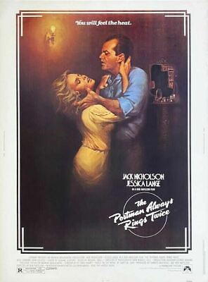 #ad The Postman Always Rings Twice Original US 30x40 Movie Poster Jack Nicholson $99.99
