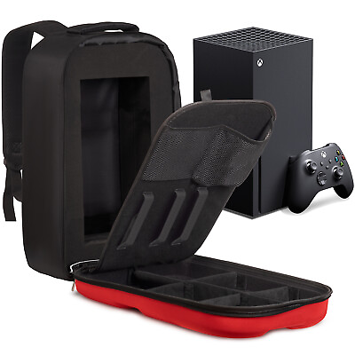 #ad Xbox Series X Travel and Safe Storage Backpack Bag Case for Console Accessories $49.95