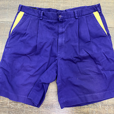 #ad Men#x27;s Shorts Chardan Wholesale Price Purple amp; Gold LSU Colors Size 40 B900 $8.99
