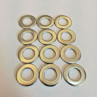 #ad US Stock 50pcs M10 10mm 304 Stainless Steel Metric Flat Washer Washers $12.79