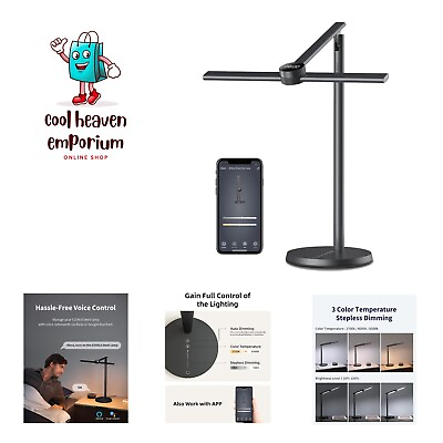 #ad Smart Desk Lamp with APP ControlEye Caring Auto Dimming Led Desk Lamp3 Colo... $96.99