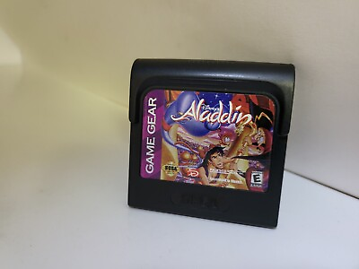 #ad Aladdin game for Sega Game Gear cartridge only never used before $11.95