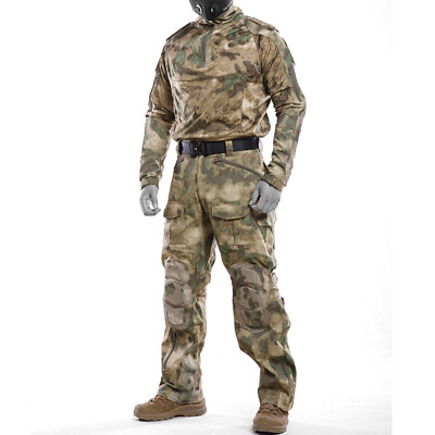 #ad SWAT Men#x27;s Tactical Combat Shirt Pants Airsoft Military Camouflage BDU Uniform $94.99