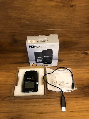 #ad Zoom H2n Portable Digital Audio Handy Recorder Tested Works $85.99