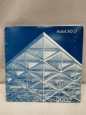 #ad Autodesk AutoCAD LT 2002 CDs Only $69.30