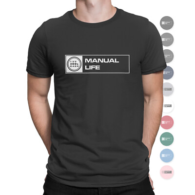 #ad Manual Life T Shirt Stick Shift Shirt TShirt $19.99