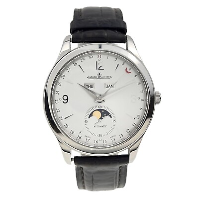 #ad Jaeger LeCoultre Master Calendar Stainless Steel 39mm Automatic Men’s Watch $8495.00