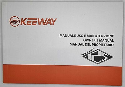#ad Keeway K Light 125 Manual Service Language: It En It GBP 20.33