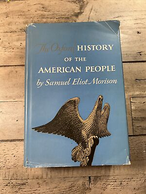 #ad 1965 Antique American History Book quot;The Oxford History of American Peoplequot; $15.30