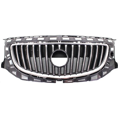 #ad #ad Grille Assembly For 2011 2013 Buick Regal Chrome Shell With Painted Black Insert $188.06