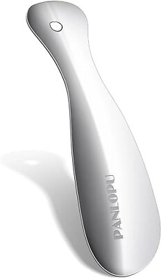 #ad PANLOPU Metal Shoe Horn 7.5Inch Portable Quality Stainless Steeln Shoe Horn $6.64