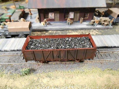 #ad HO Roco Freight Railway Car Custom Detailed Hand Painted Weathered #3018 $17.42