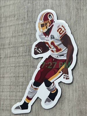 #ad Sean Taylor MAGNET Washington Redskins Die Cut Vinyl NFL Vector art card $5.42