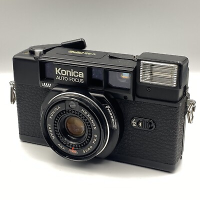 #ad Konica C35 AF2 Auto Focus 35mm Point Shoot Film Camera From Japan $80.00