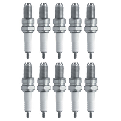 #ad Spark Plug Nickel Center Electrode Set Of 10 Threaded Stud Shell Terminal $79.71