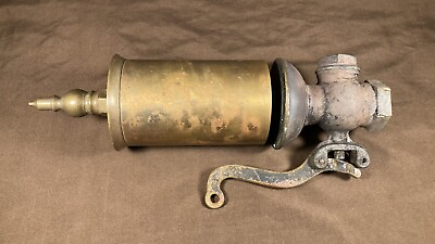 #ad Antique Brass Bronze Train Marine Tractor Steam Engine Steam Whistle $495.00