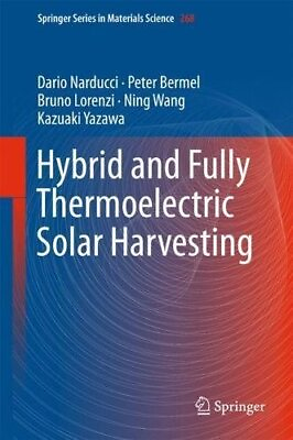 #ad HYBRID AND FULLY THERMOELECTRIC SOLAR HARVESTING SPRINGER By Dario VG $77.95