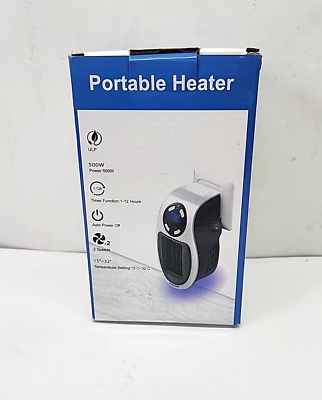 #ad 500 Watt Portable Wall Heater $17.95