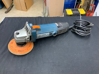#ad Chicago Electric 4quot; Angle Grinder No. 01711 $71.25