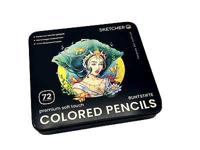 #ad Artist Pencils Premier Colored Pencils Complete Set of 72 Assorted Colors Gift $21.95