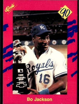 #ad Bo Jackson 1990 Classic Baseball Card # T25 Kansas City Royals $1.49