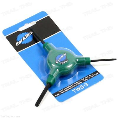 #ad Park Tool TWS 3 Green Torx Compatible Bicycle 3 Way Wrench T10 T25 T30 $12.95
