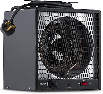 #ad NewAir Portable Heater 240V Electric Garage Heats Up Black $68.96