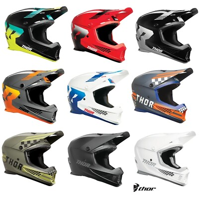#ad 2024 Thor Sector 2 ATV MX Motocross Offroad Helmet Pick Size amp; Color $129.95