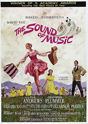 #ad THE SOUND OF MUSIC Movie Poster Filmplakat $22.00