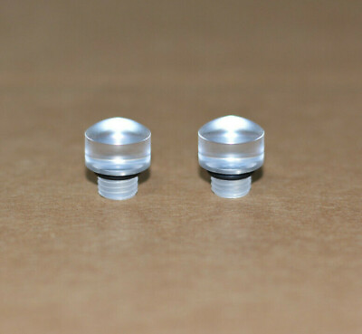 #ad 26 113 Pair Clear Fuel Level Sight Bowl Plugs For Holley Carburetor 4150 4500 $13.99