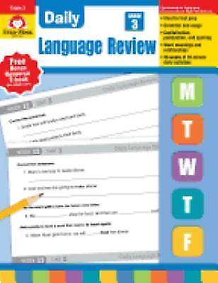 #ad Daily Language Review Grade 3 Paperback By Evan Moor GOOD $4.22