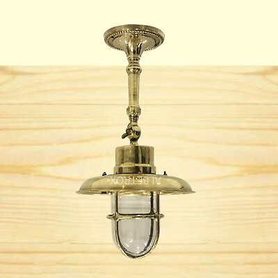 #ad Rustic Nautical Marine Light: Infuse Your Home with Nautical Warmth $165.00