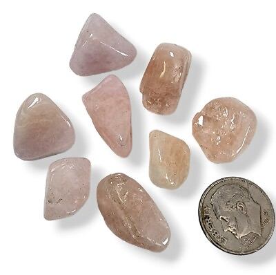 #ad Morganite Pink Crystal Polished Stone 18.9 grams $4.99