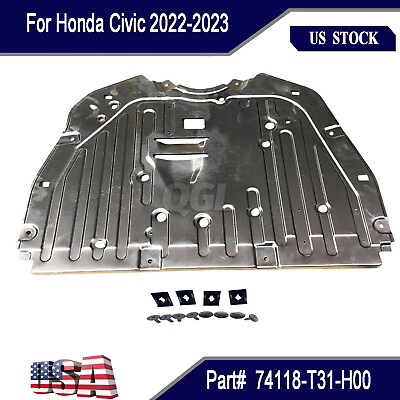 #ad #ad For Honda Civic 2022 2023 Engine Splash Guard Under Car Shield Cover Board New $51.00
