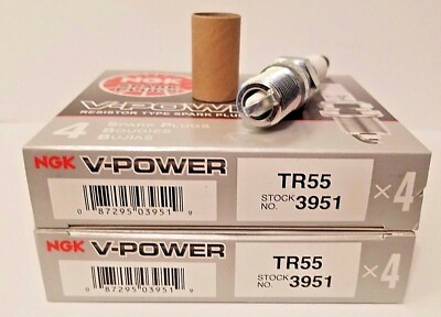 #ad 8 Plugs NGK TR55 3951 V Power Spark Plugs $25.99