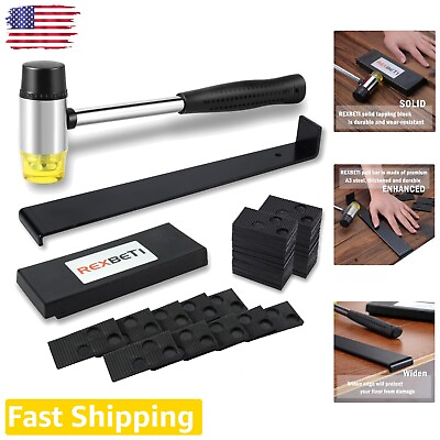 #ad Laminate Wood Flooring Installation Kit with Upgraded Tapping Block amp; Pull Bar $39.89